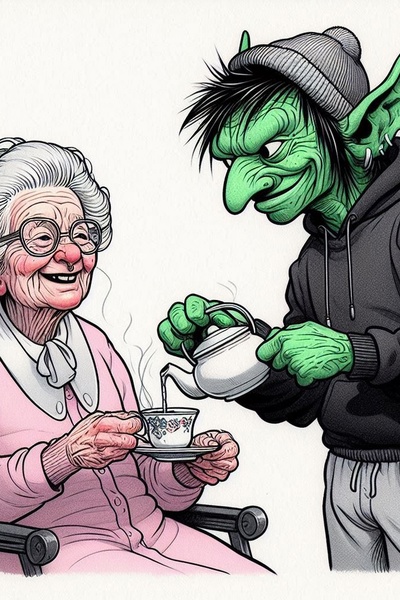 Goblin Butler of the Setting Sun