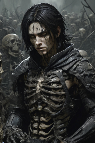 Generic necromancer portal world story